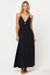 lspace mabel maxi dress black front