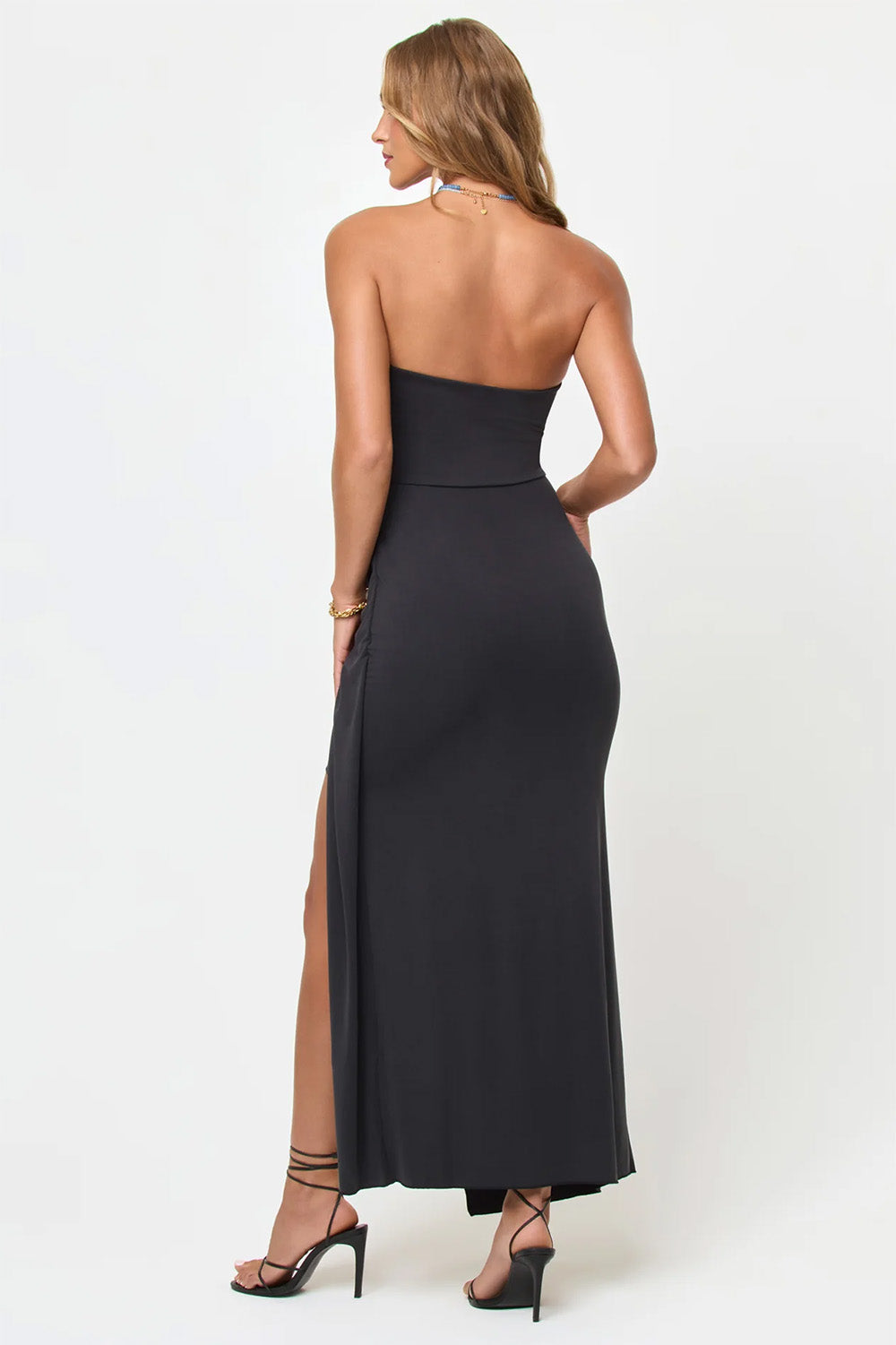 lspace noah dress black back
