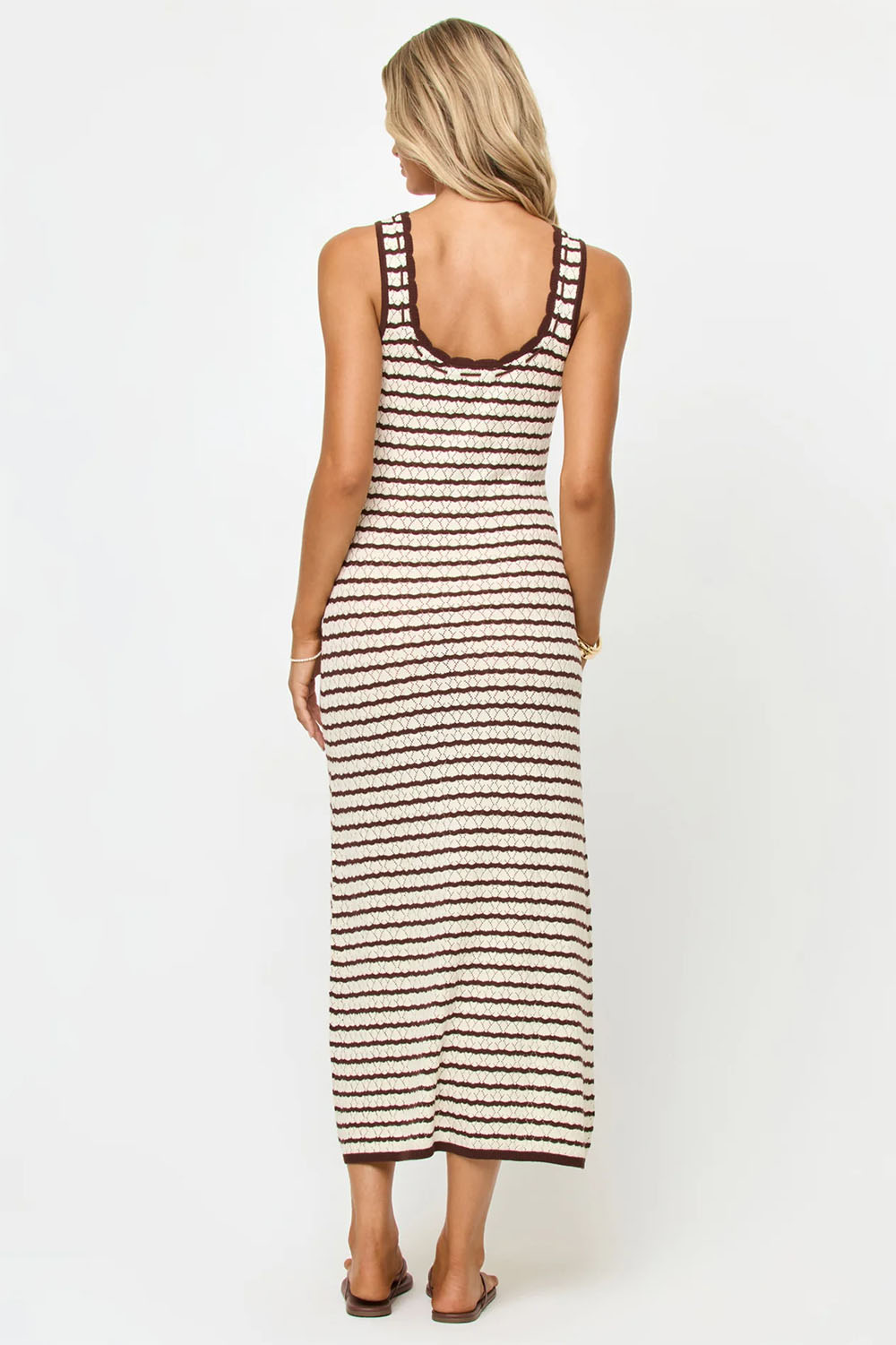 lspace rosalie maxi cafe cream back