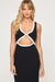 L*Space - Steph Dress - Black/Cream - Detail