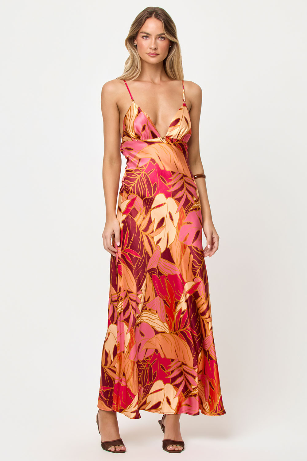 lspace with love maxi leaf it to me front