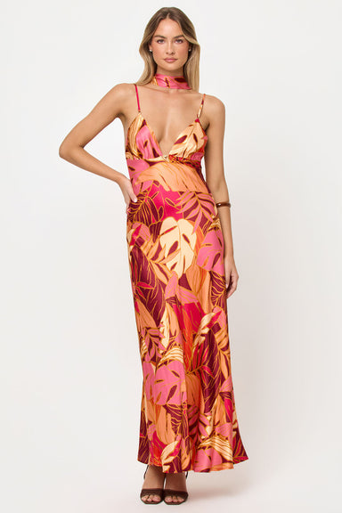 lspace with love maxi leaf it to me scarf front