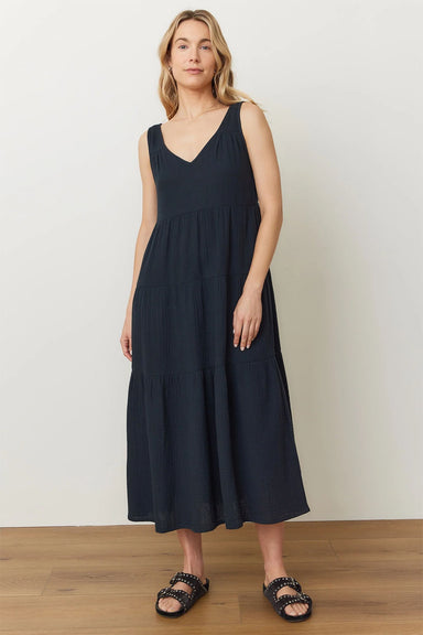 Marine Layer - Corinne Maxi Dress - Black