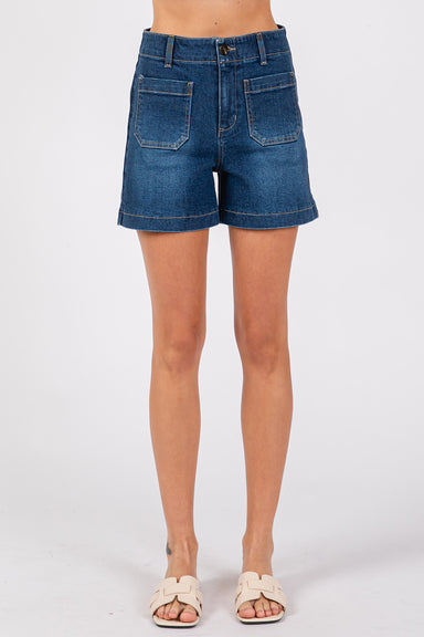 ltj high rise patch pocket short medium front