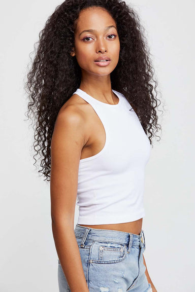 Free People - Hayley Racerback Brami - White - Side