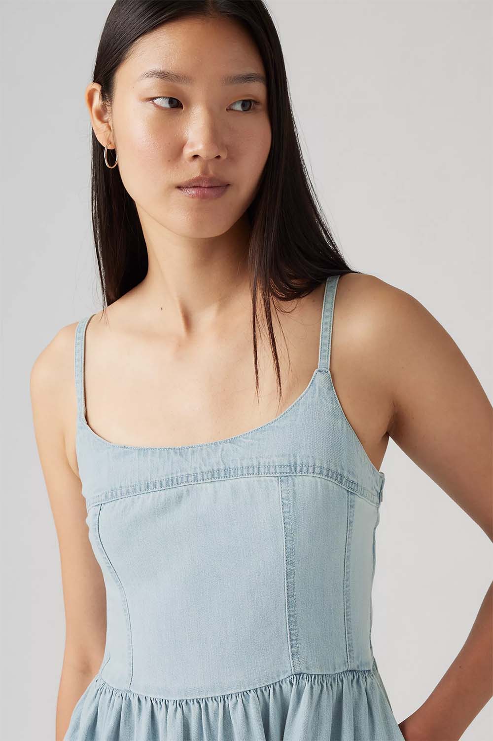 Levis - Alessie Bustier Dress - Rounded the Corner - Detail