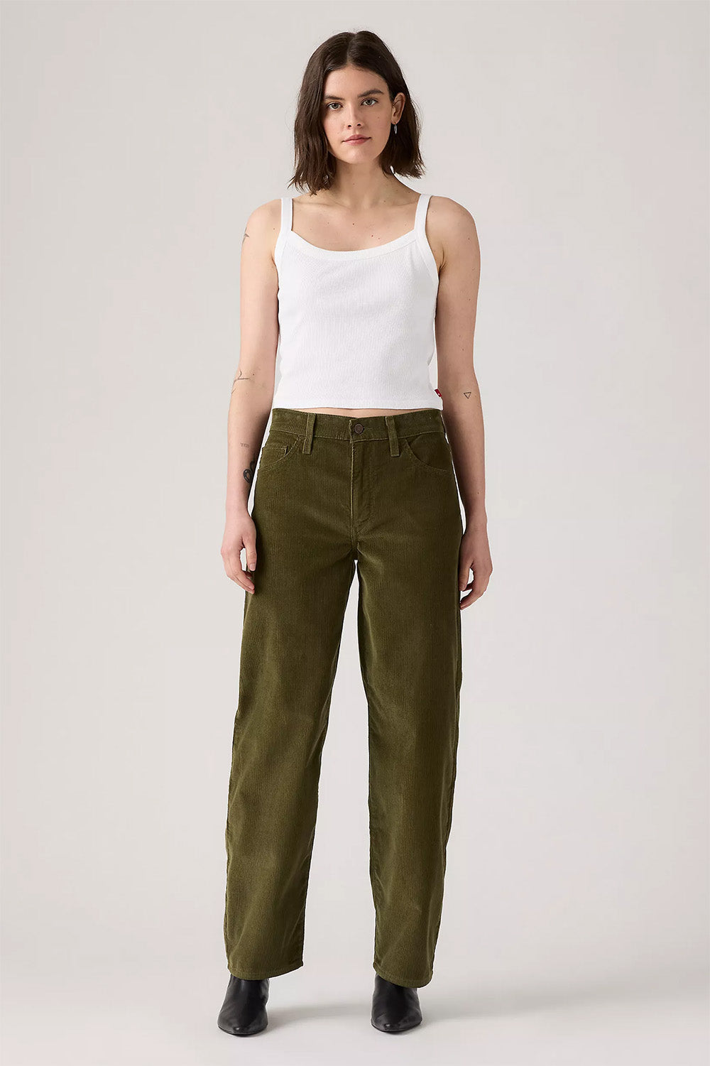 Levis - Baggy Dad - Ivy Green - Front