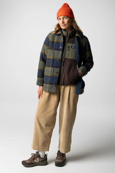 Finisterre - Stowe Blanket Jacket - Sugar Kelp Multi - Front