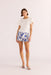 Mink Pink - Sylvie Elasticated Short - Postcard Floral - Front