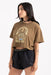 Roark - Earth Mystic Cropped Boxy - Woodland - Side
