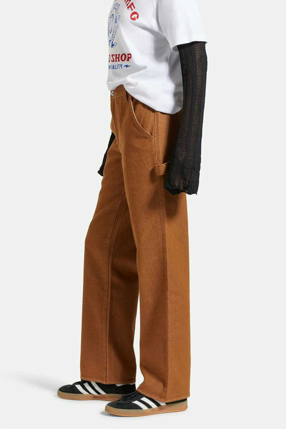 Brixton - Essex Painter Pant - Washed Copper - Side