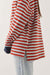Brixton - Retro Long Sleeve Crew - Sea Grass/Rust - Detail