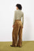 FRNCH - High Winter Woven Pants - Champagne - Back