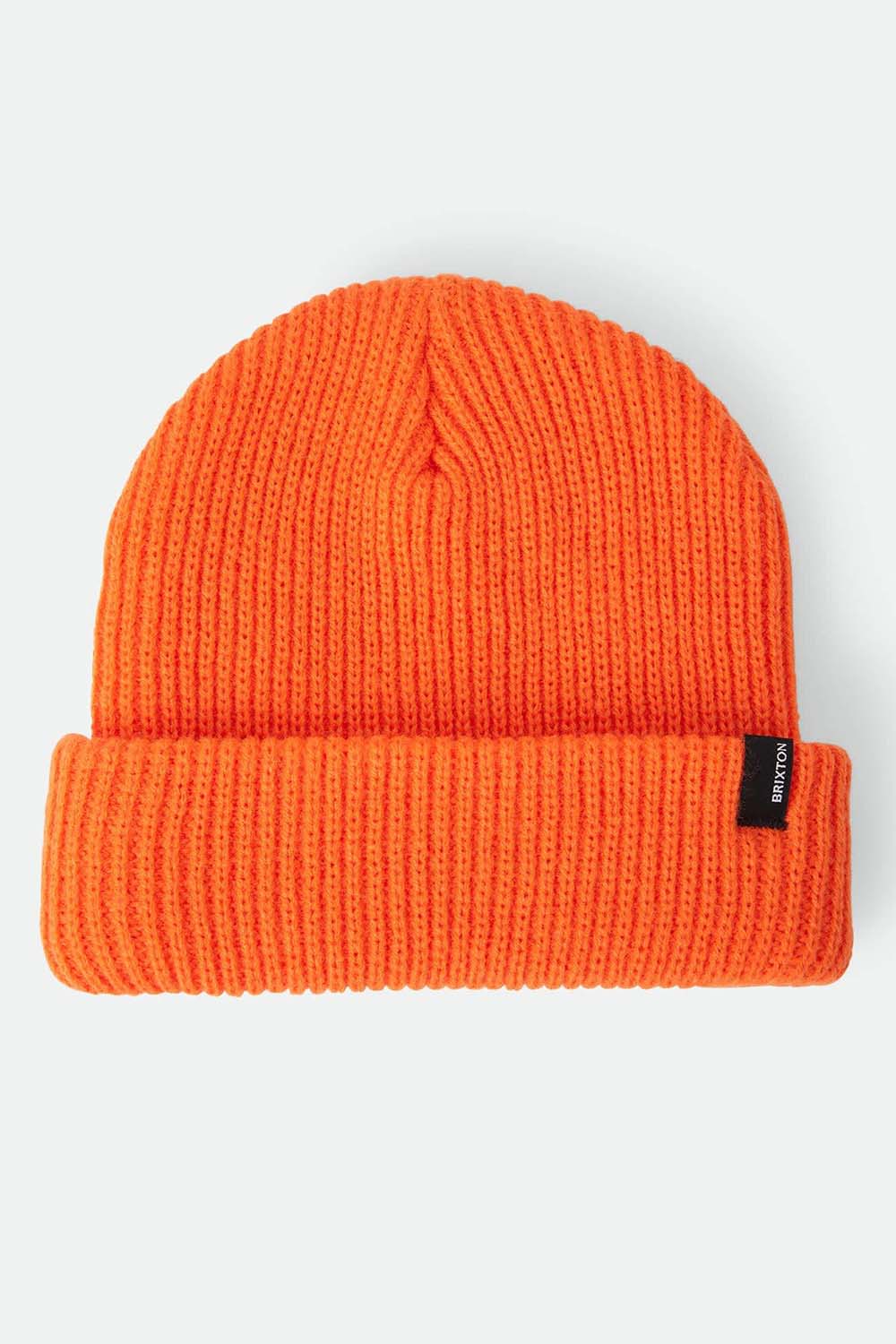 Brixton - Chunky Heist Beanie - Bright Orange - Front