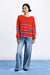 FRNCH - Iwaki Sweater - Rouge - Full Body