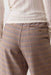 Marine Layer Allison Moleskin Trouser in Fall Check — Back view