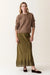 Marine Layer Coastal Merino Crewneck Sweater in Soft Brown — Full-body view