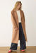 marine layer colette oversized coat in camel side view