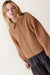 Marine Layer Margot Wool Jacket in Camel — Side view