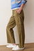 Marine Layer Sierra Utility Pant in Dark Olive — Side view