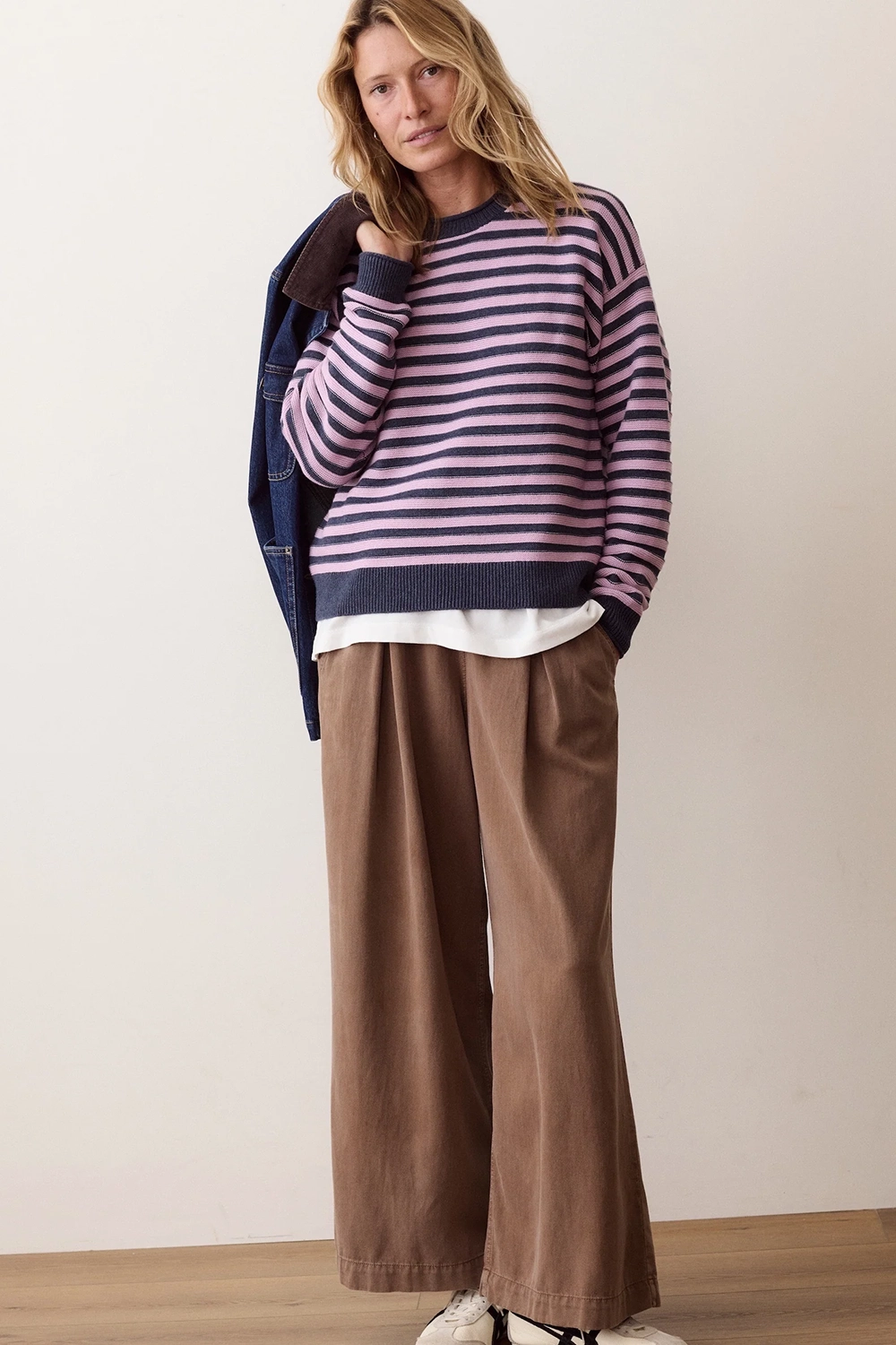 marine-layer-suki-textured-stripe-navy-and-lilac-stripe
