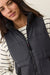 marine layer alba puffer vest black reversed detail