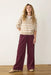 Marine Layer - Allison Corduroy Trouser - Windsor Wine
