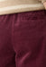 Marine Layer - Allison Corduroy Trouser - Windsor Wine - Back Detail