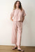 marine layer allison hemp crop trouser rust stripe