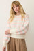 marine layer alma puff sleeve sweater rainbow profile