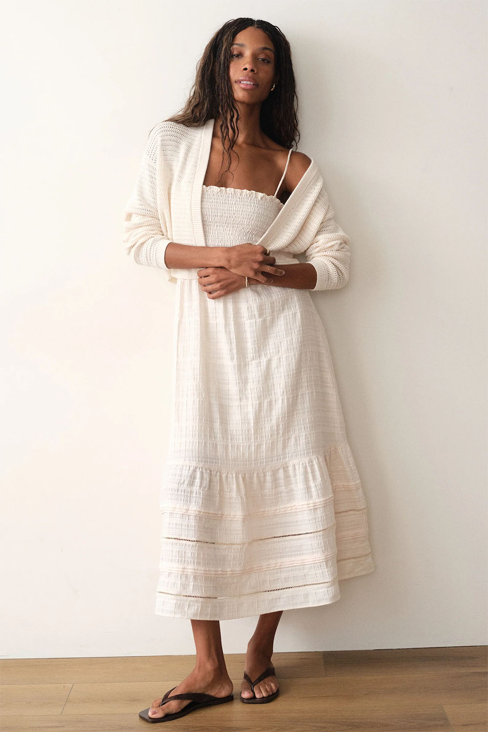 marine layer anacapa cardigan antique white
