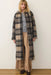 marine layer aspen coat black oat plaid 