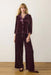 marine layer bella velvet drawstring pant fig