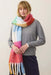 Marine Layer - Brushed Scarf - Multi Plaid - Model