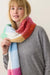 Marine Layer - Brushed Scarf - Multi Plaid - Detail