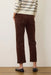 Marine Layer - Charlie Corduroy Pant - Dark Chocolate - Back