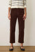 Marine Layer - Charlie Corduroy Pant - Dark Chocolate - Front