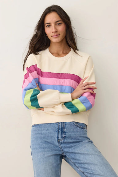 marine layer cloud 9 crewneck cool wave front