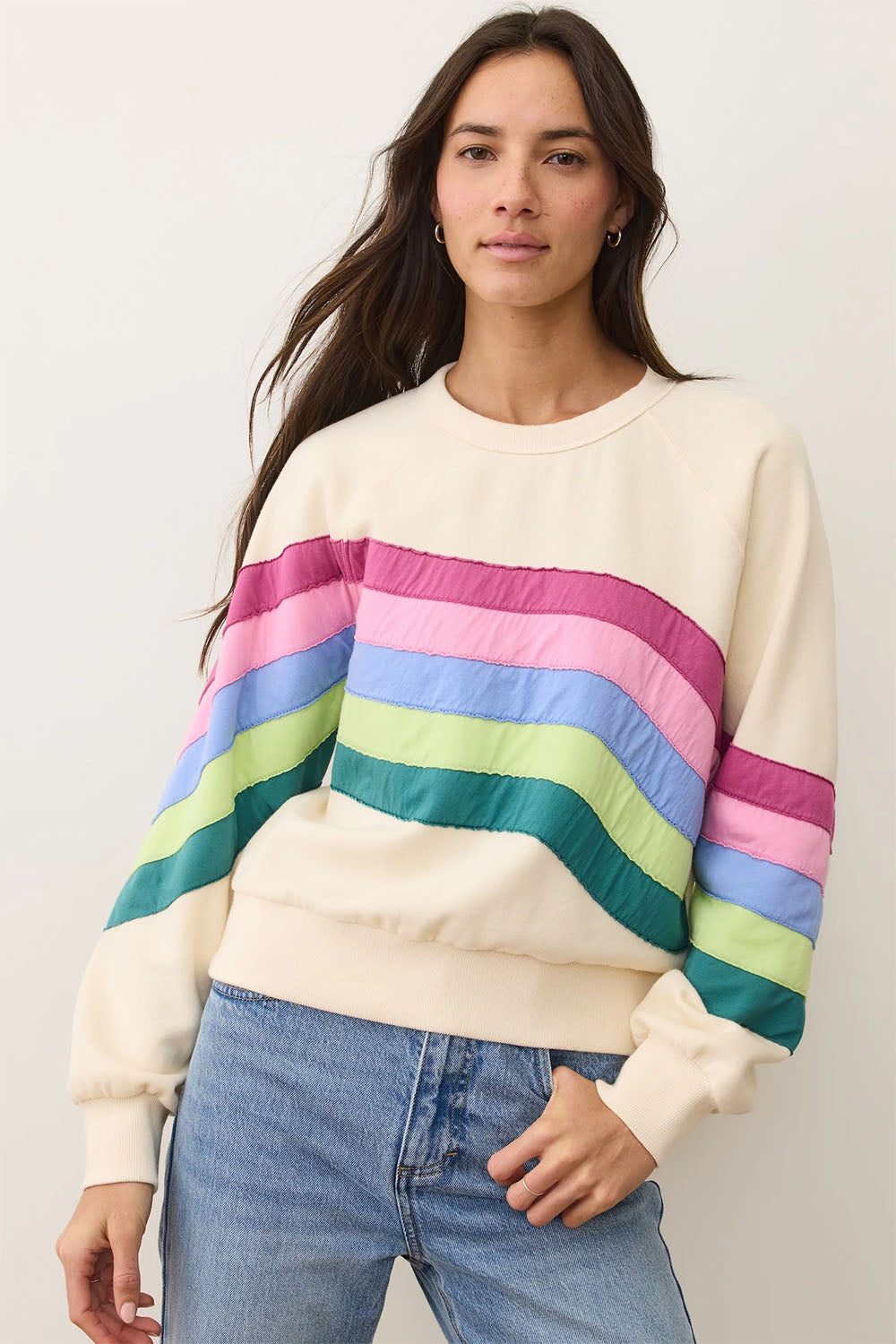 marine layer cloud 9 crewneck cool wave profile