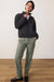marine layer corbet quilted jacket charcoal