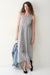 marine layer darcy smocked dress navy stripe