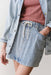 marine layer ella denim mini skirt light wash side