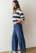 marine layer ella wide leg pant medium wash side