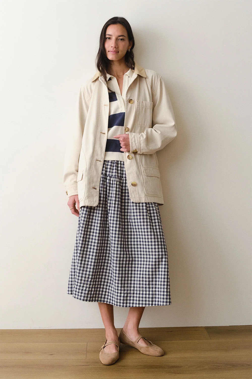 marine layer finley barn jacket stone