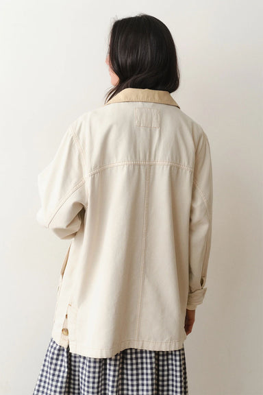 marine layer finley barn jacket stone back