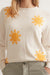 marine layer icon sweater sun print detail