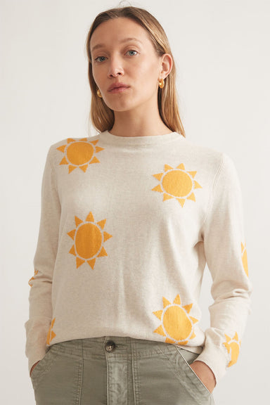 marine layer icon sweater sun print front