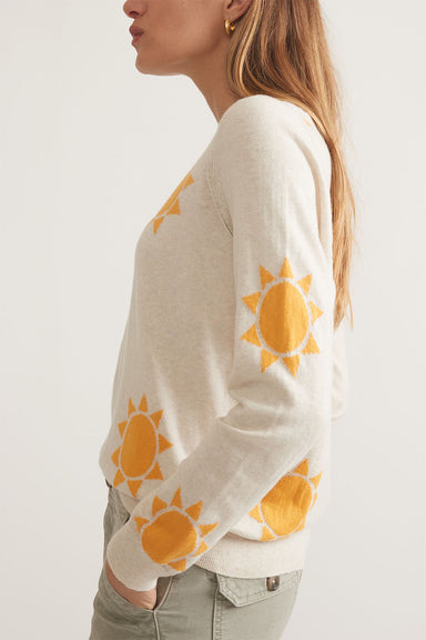 marine layer icon sweater sun print side