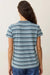 Marine Layer - Jacquard Stripe Tee - Cool Stripe - Back