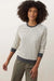 Marine Layer - Juno Reversible Raglan - Light Heather Grey - Reversed Front